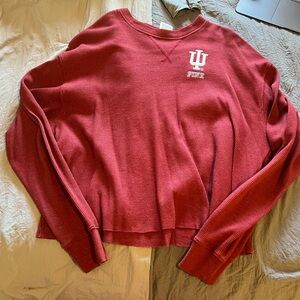 Victoria's Secret PINK Burgundy Sweatshirt